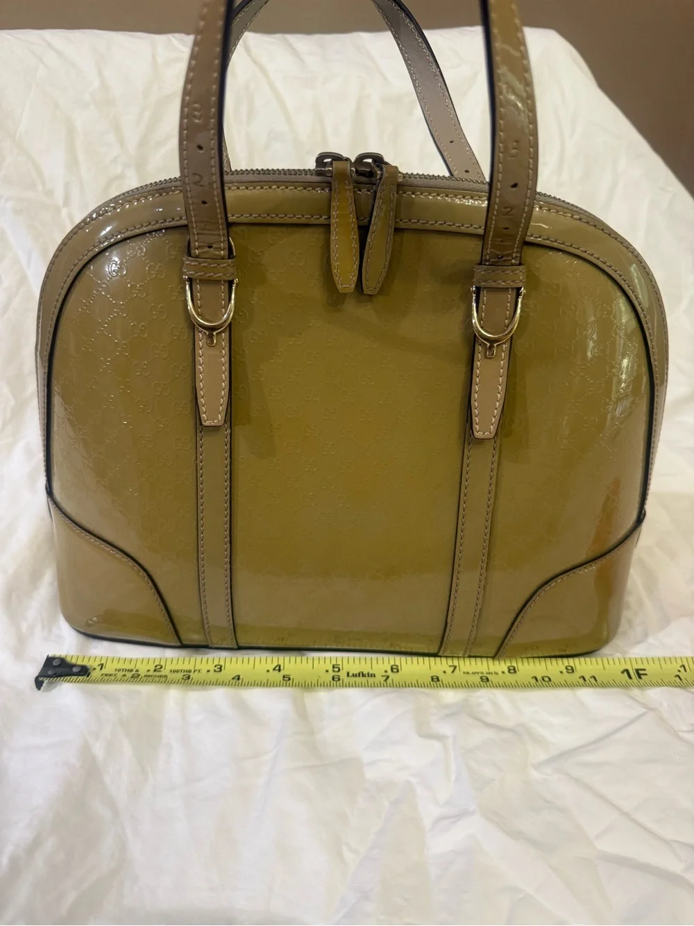Gucci patent guccissima